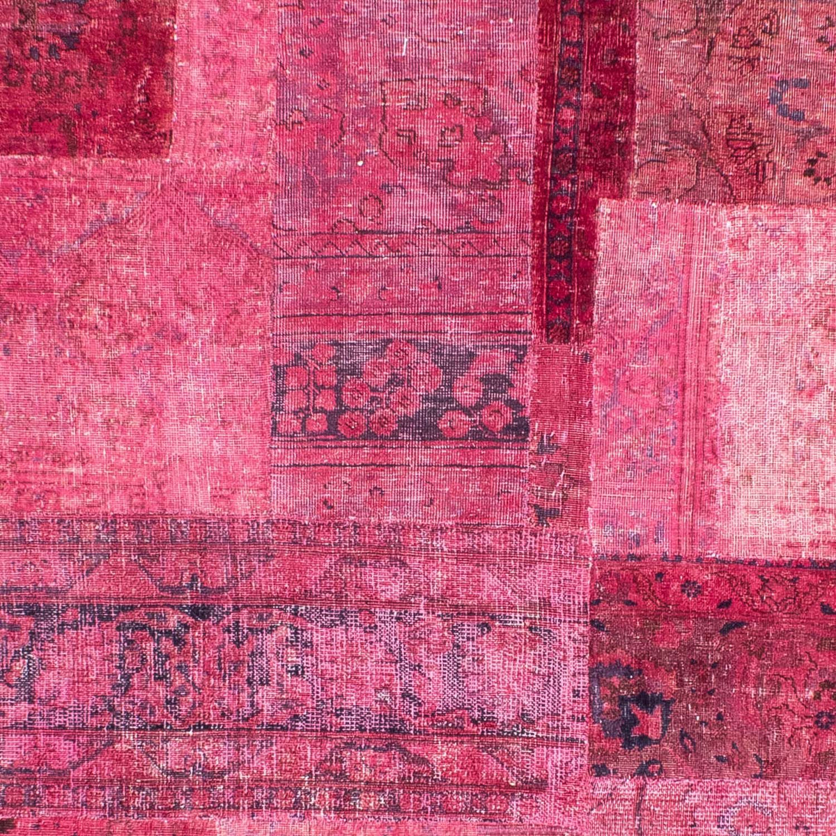 Patchwork-matta - 291 x 232 cm - flerfärgad
