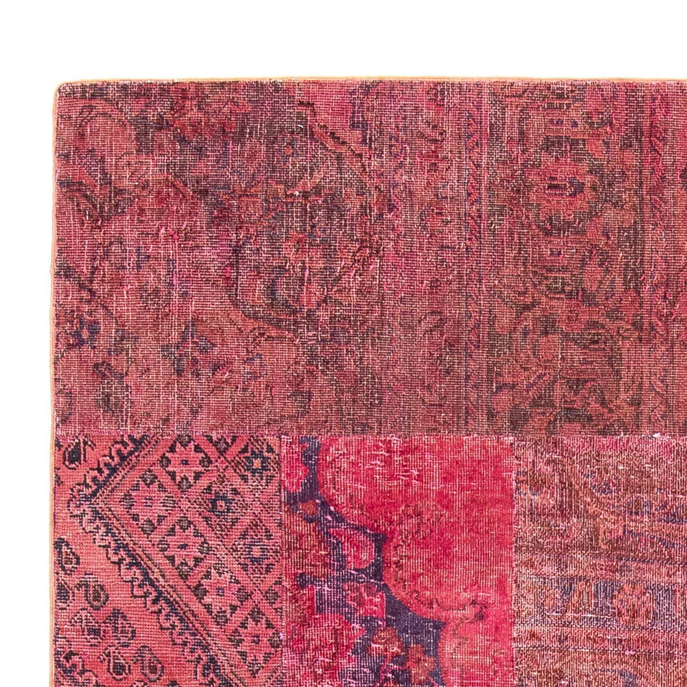Patchwork-matta 239x152cm - Perserteppich Wollteppich