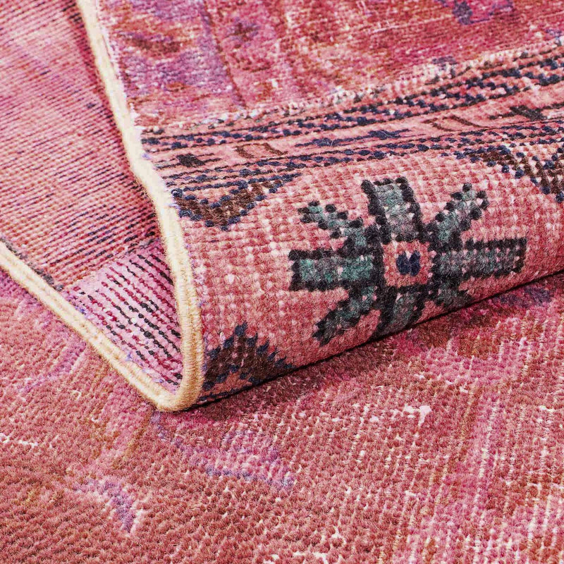 Patchwork-matta - 241 x 151 cm - flerfärgad