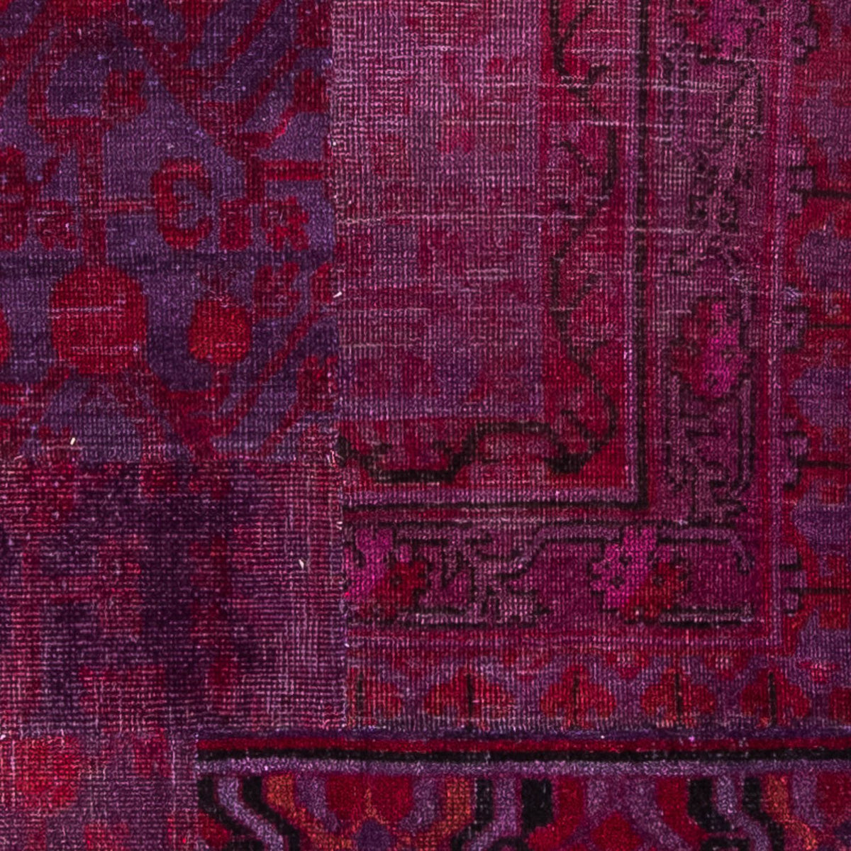 Runner Ziegler Carpet - Kazak - 355 x 76 cm - lila