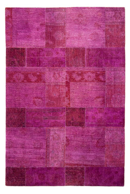 Patchwork-matta - 271 x 182 cm - lila