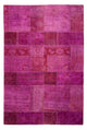 Patchwork-matta 271x182cm - Perserteppich Wollteppich