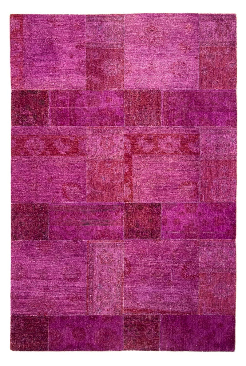 Patchwork-matta - 271 x 182 cm - lila