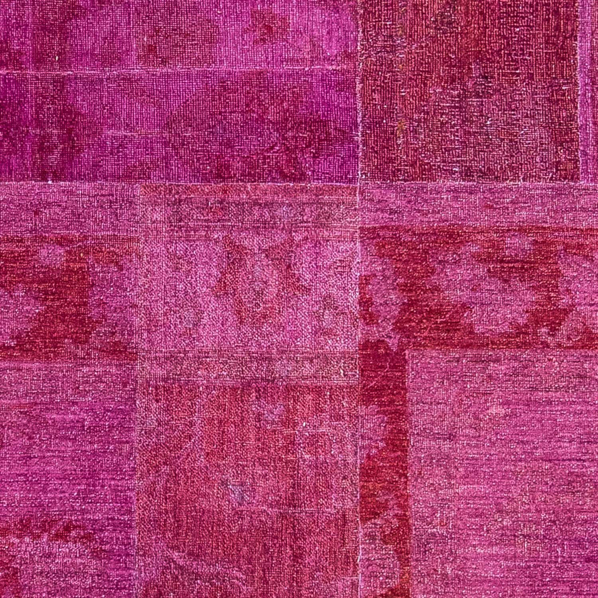 Patchwork-matta - 271 x 182 cm - lila