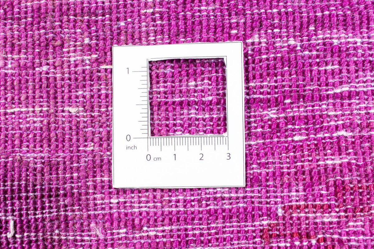 Patchwork-matta - 271 x 182 cm - lila