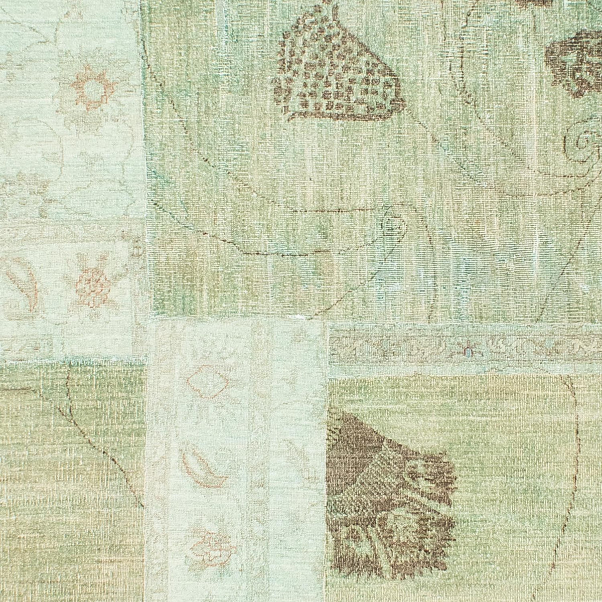 Patchwork-matta - 292 x 190 cm - flerfärgad