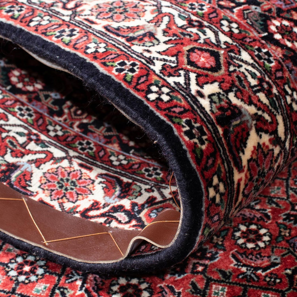 Runner Persisk matta - Bijar - 300 x 83 cm - mörkröd