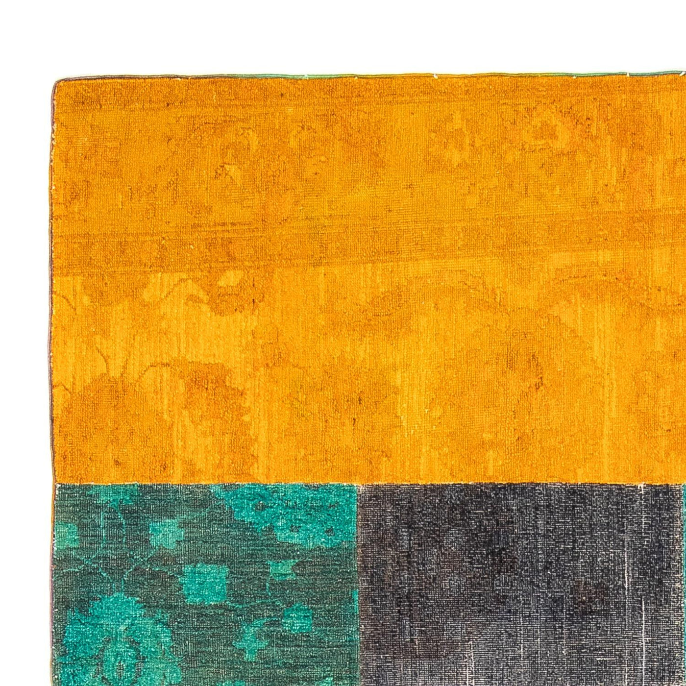 Patchwork-matta 232x164cm - Perserteppich Wollteppich
