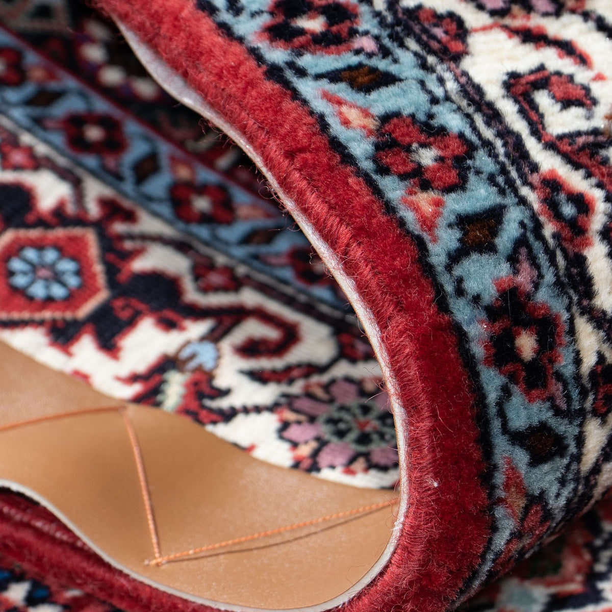 Runner Persisk matta - Bijar - 200 x 75 cm - ljusröd