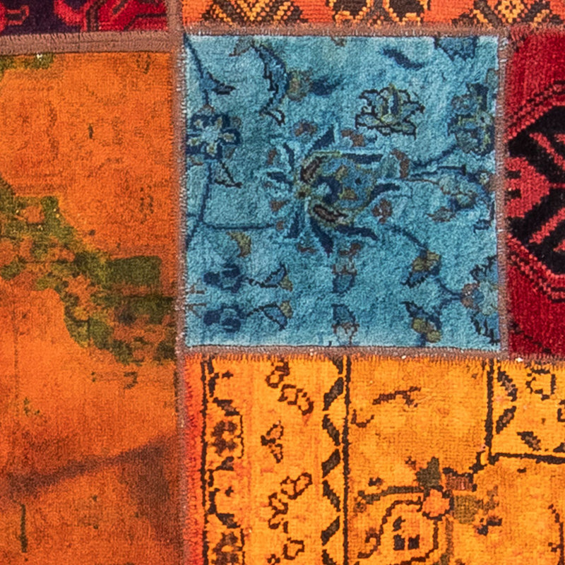 Patchwork-matta - 221 x 161 cm - flerfärgad