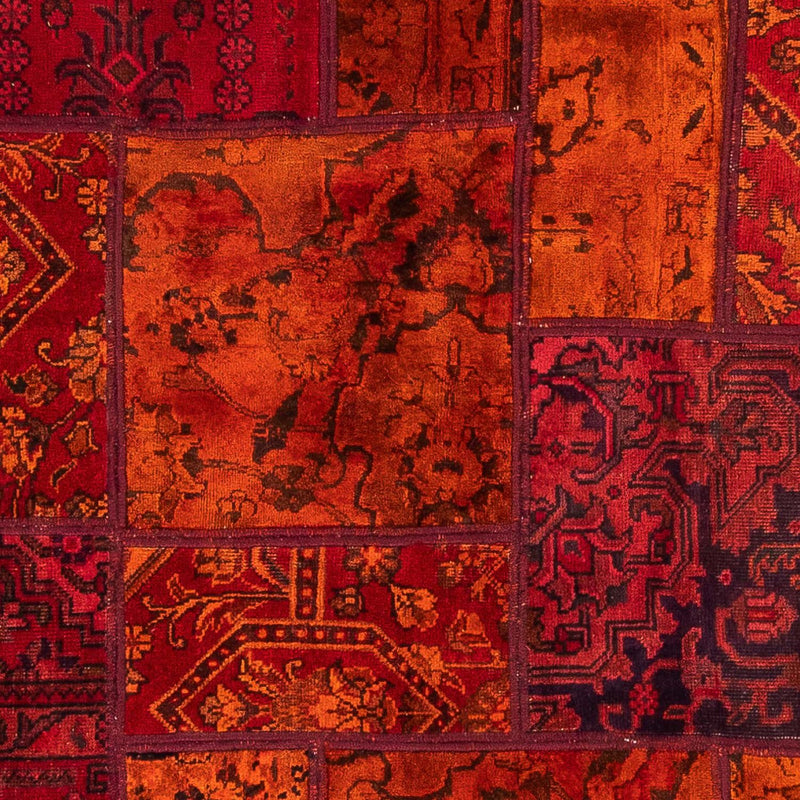 Patchwork-matta - 194 x 140 cm - flerfärgad