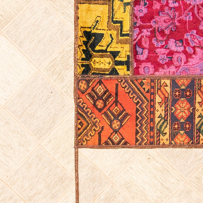 Patchwork-matta - 249 x 194 cm - flerfärgad