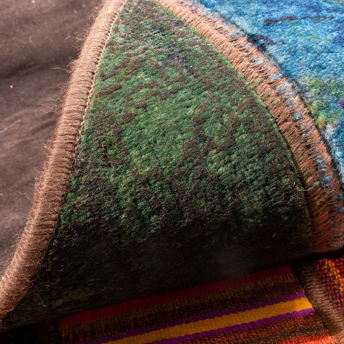 Patchwork-matta - 225 x 164 cm - flerfärgad