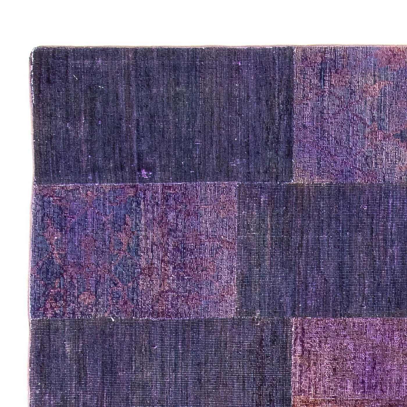 Patchwork-matta 237x165cm - Perserteppich Wollteppich