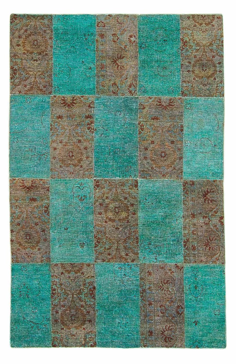Patchwork-matta - 240 x 149 cm - flerfärgad