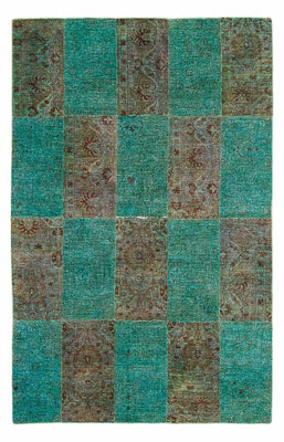 Patchwork-matta - 243 x 149 cm - flerfärgad