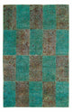 Patchwork-matta 243x149cm - Ullmatta