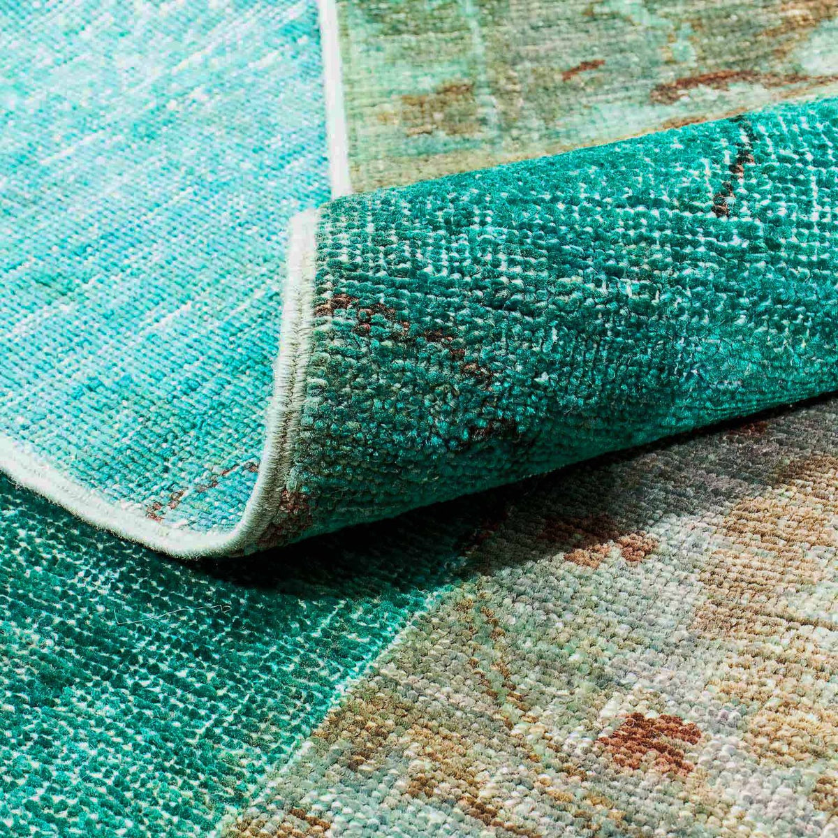 Patchwork-matta - 243 x 149 cm - flerfärgad