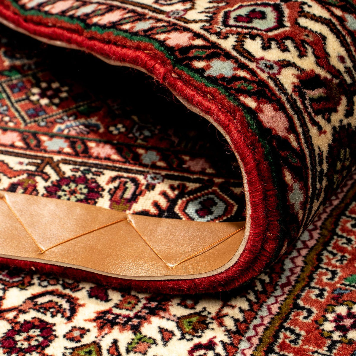 Runner Persisk matta - Bijar - 273 x 87 cm - mörkröd