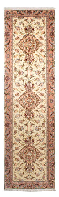 Runner Persisk matta - Tabriz - Royal - 310 x 88 cm - beige
