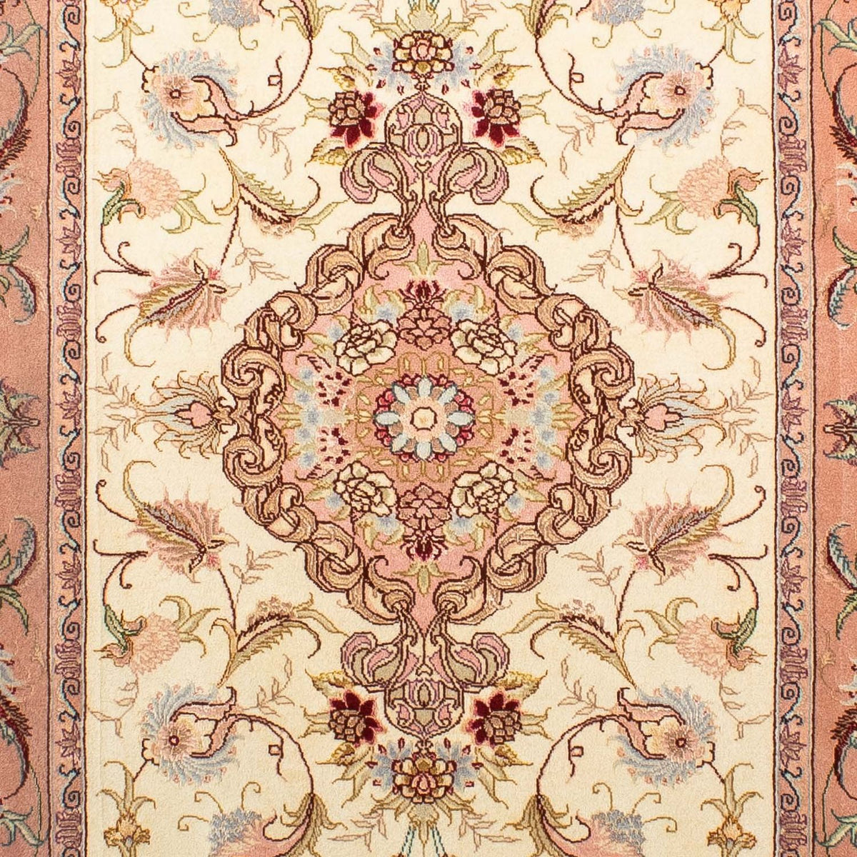 Runner Persisk matta - Tabriz - Royal - 310 x 88 cm - beige