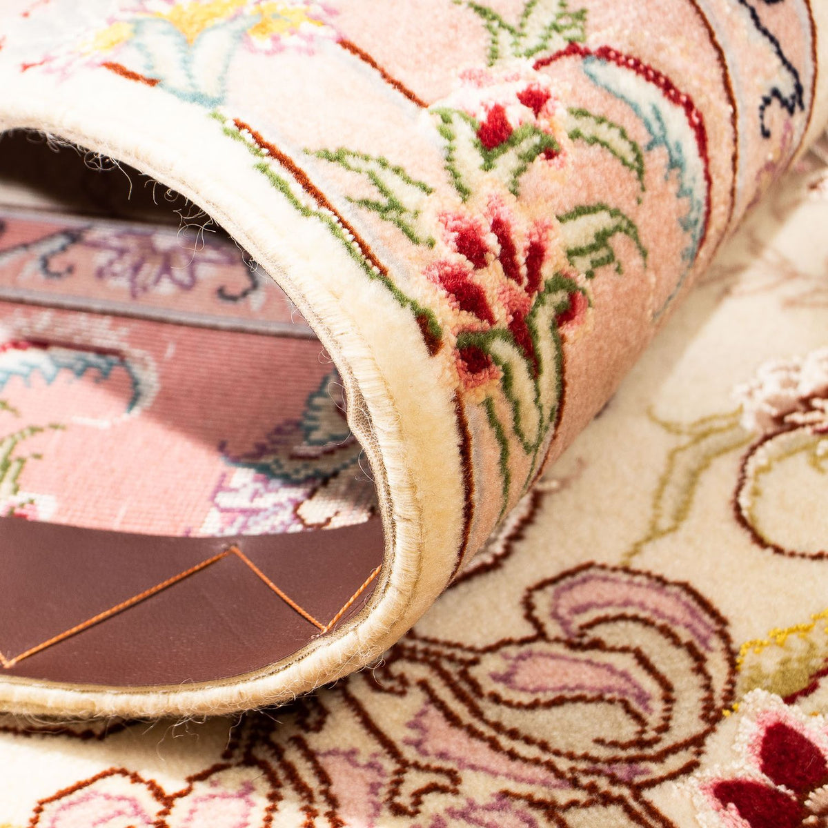 Runner Persisk matta - Tabriz - Royal - 310 x 88 cm - beige