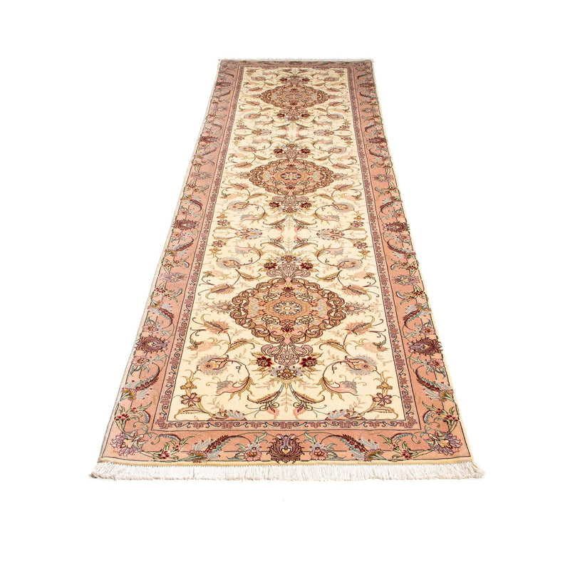 Runner Persisk matta - Tabriz - Royal - 310 x 88 cm - beige