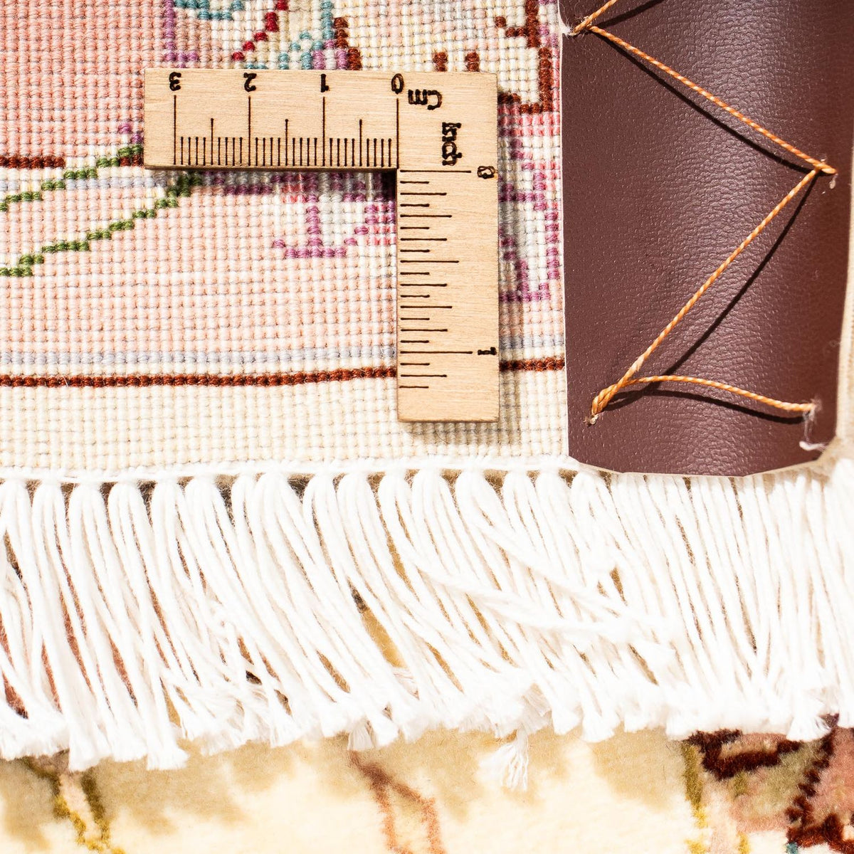 Runner Persisk matta - Tabriz - Royal - 310 x 88 cm - beige