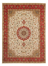 Persisk matta - Tabriz - Royal - 406 x 300 cm - röd