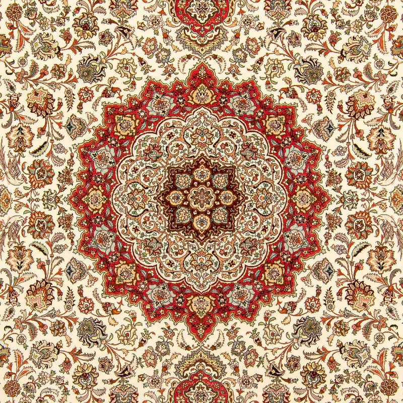 Persisk matta - Tabriz - Royal - 406 x 300 cm - röd