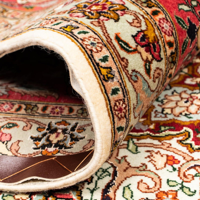 Persisk matta - Tabriz - Royal - 406 x 300 cm - röd