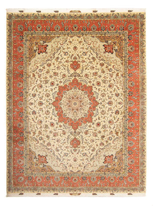 Persisk matta - Tabriz - Royal - 387 x 307 cm - brun