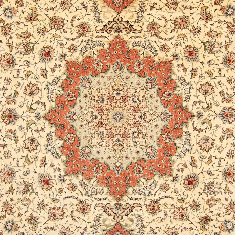 Persisk matta - Tabriz - Royal - 387 x 307 cm - brun