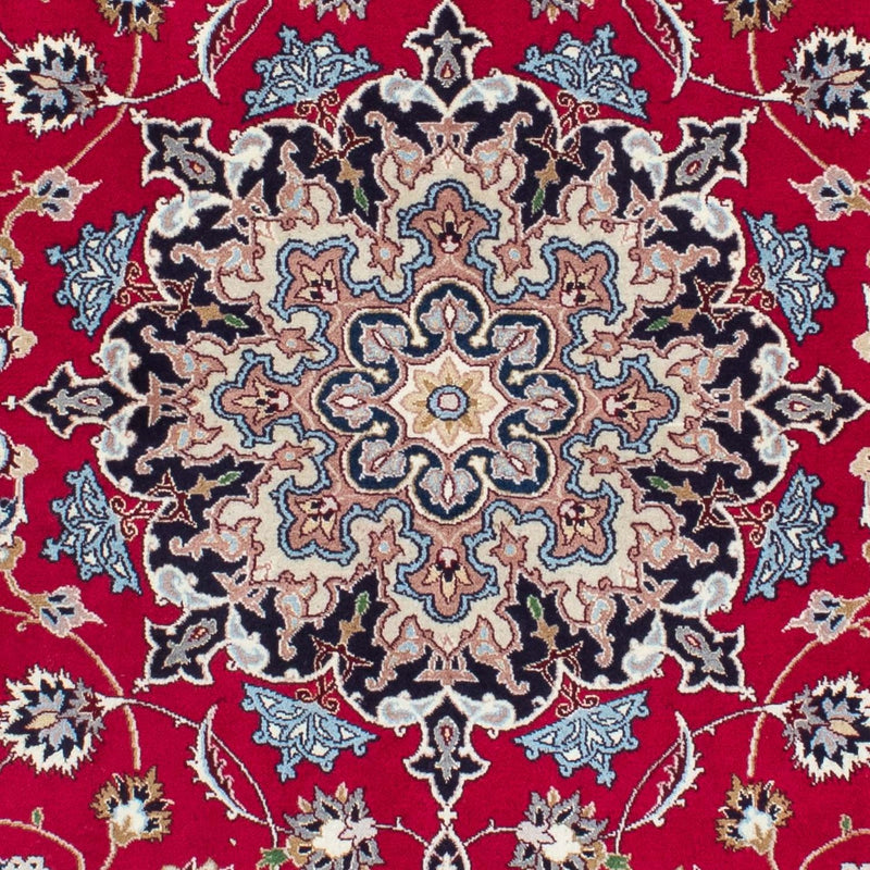 Persisk matta - Tabriz - Royal - 200 x 153 cm - mörkröd