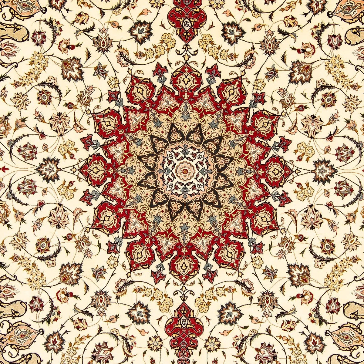 Persisk matta - Tabriz - Royal - 350 x 251 cm - beige
