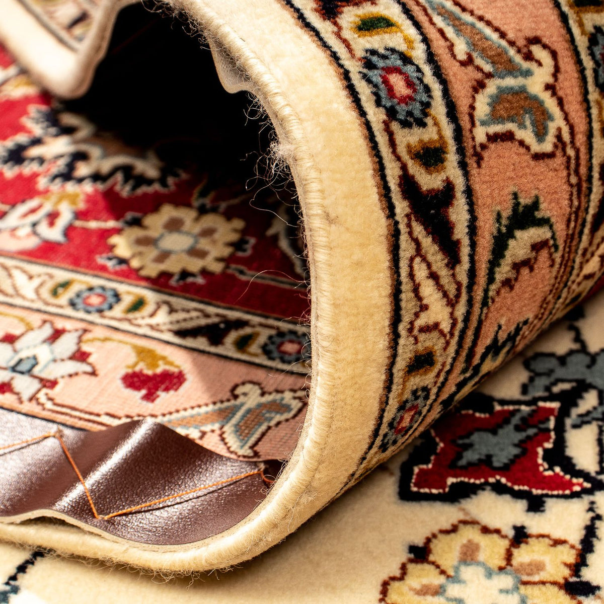 Persisk matta - Tabriz - Royal - 350 x 251 cm - beige