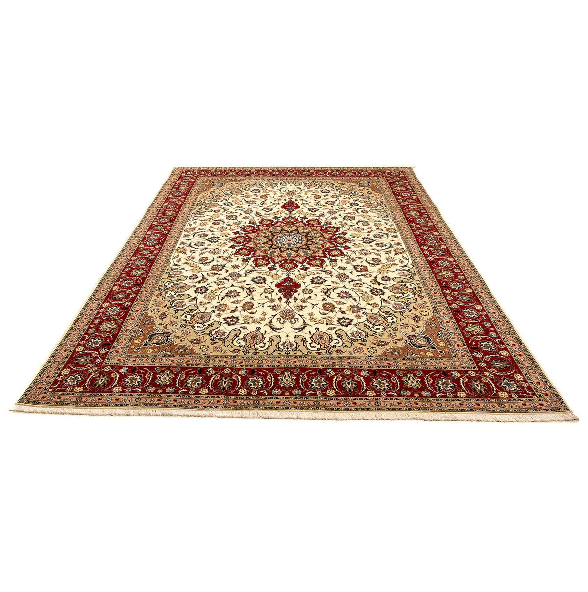 Persisk matta - Tabriz - Royal - 350 x 251 cm - beige