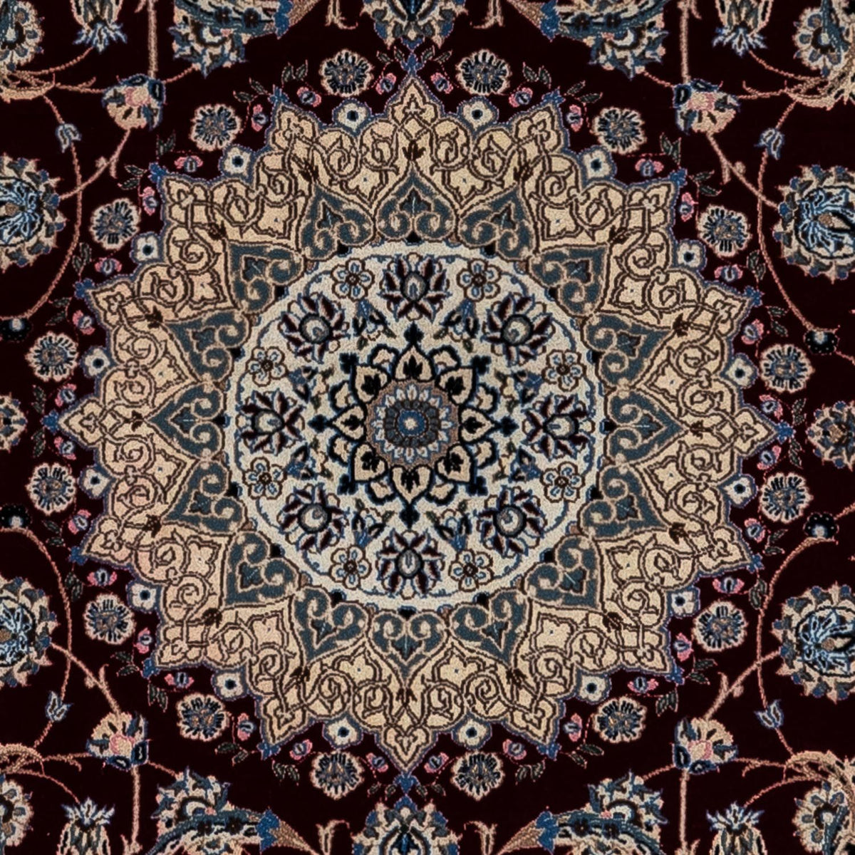 Persisk matta - Nain - Royal - 348 x 248 cm - svart