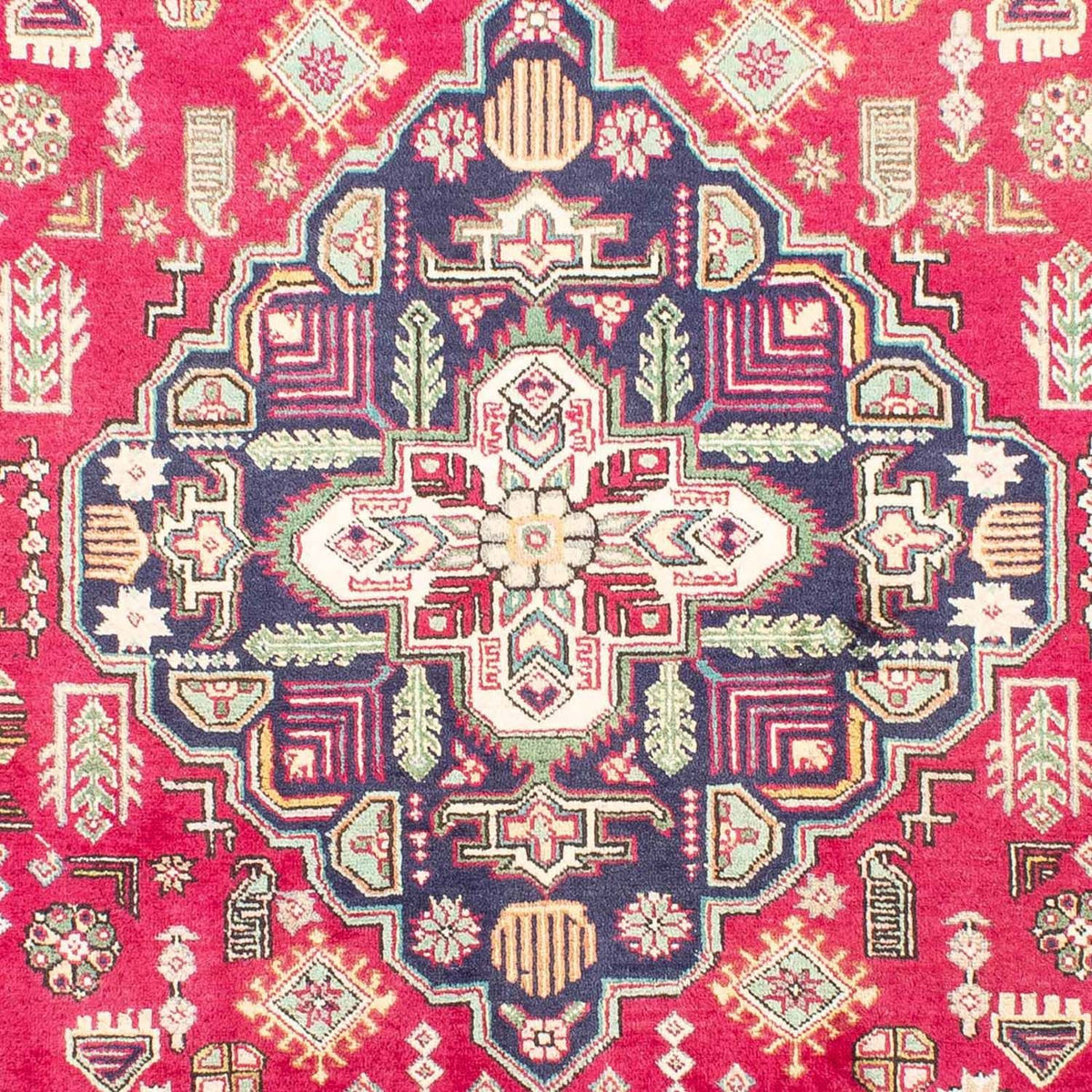 Persisk matta - Tabriz - 305 x 197 cm - röd