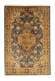 Persisk matta - Tabriz - Royal - 150 x 101 cm - mörkblå
