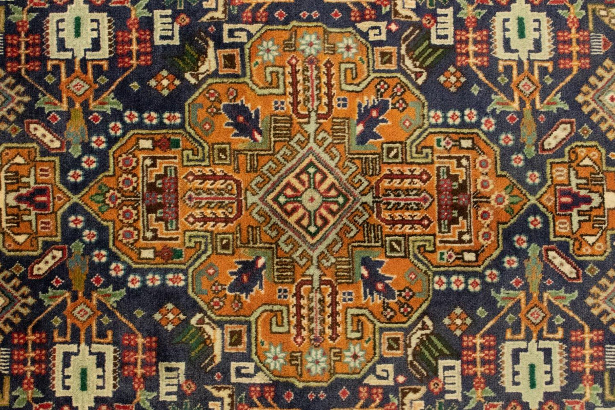 Persisk matta - Tabriz - Royal - 150 x 101 cm - mörkblå