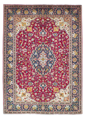 Persisk matta - Tabriz - 196 x 145 cm - röd