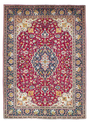 Persisk matta - Tabriz - 196 x 145 cm - röd