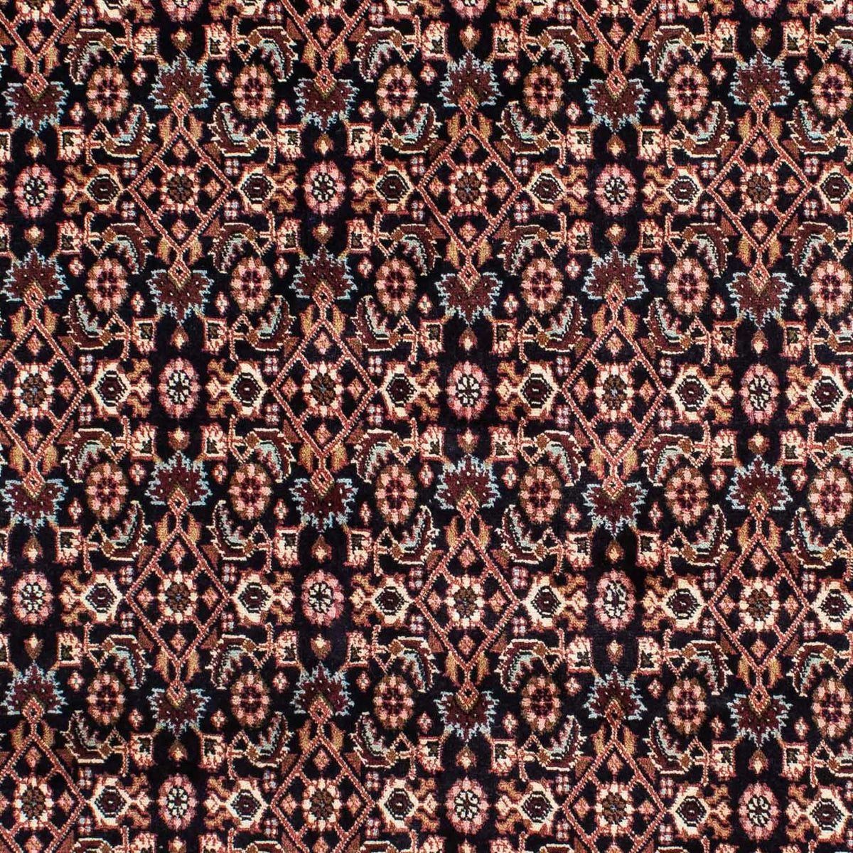 Persisk matta - Bijar - 225 x 140 cm - mörkblå