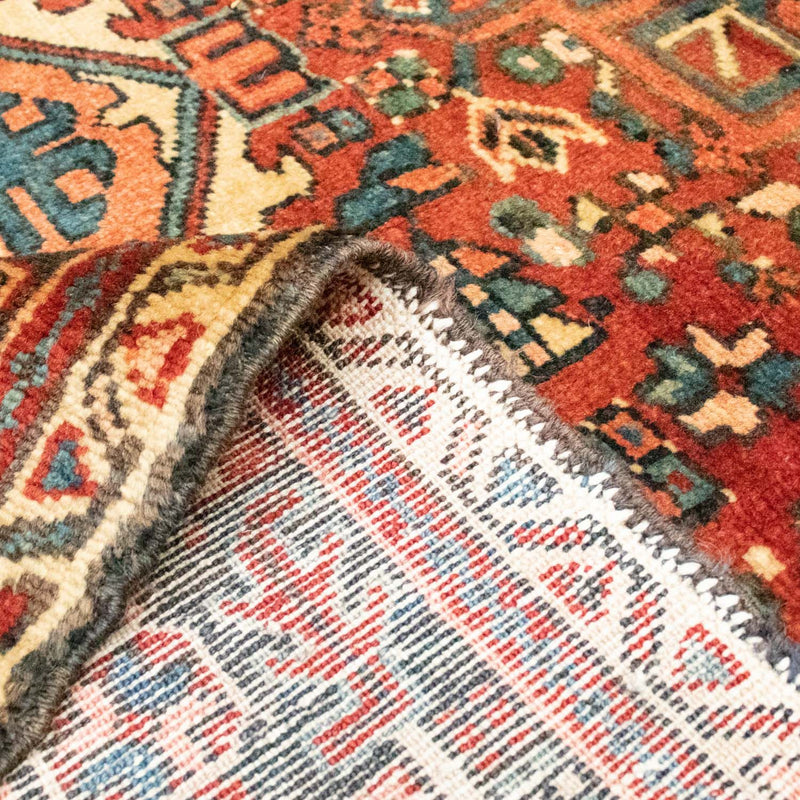 Persisk matta - Nomadic - 190 x 140 cm - mörkröd