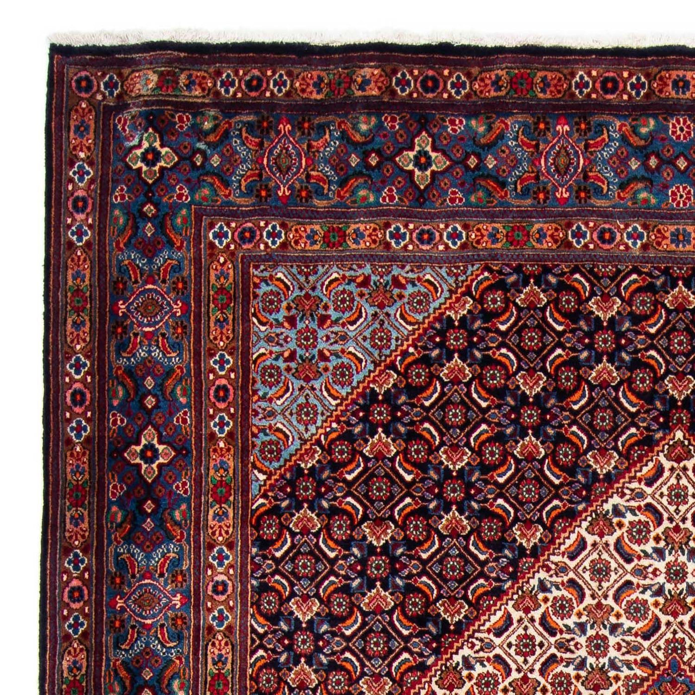 Persisk matta - Nomadic - 310 x 218 cm - mörkblå