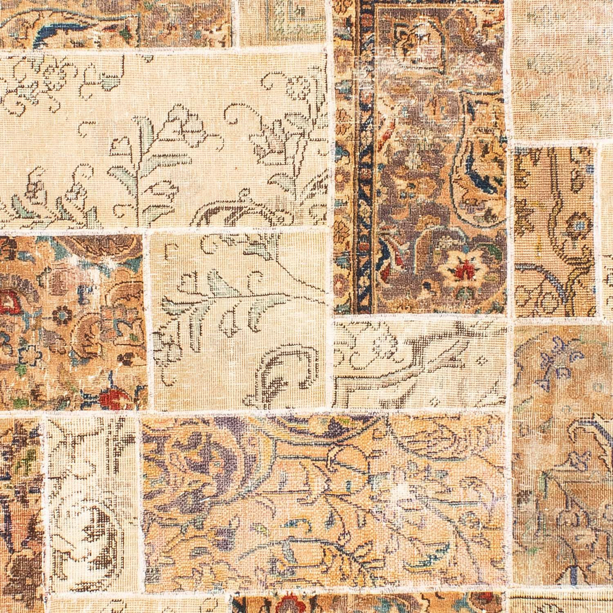 Patchwork-matta - 305 x 241 cm - flerfärgad