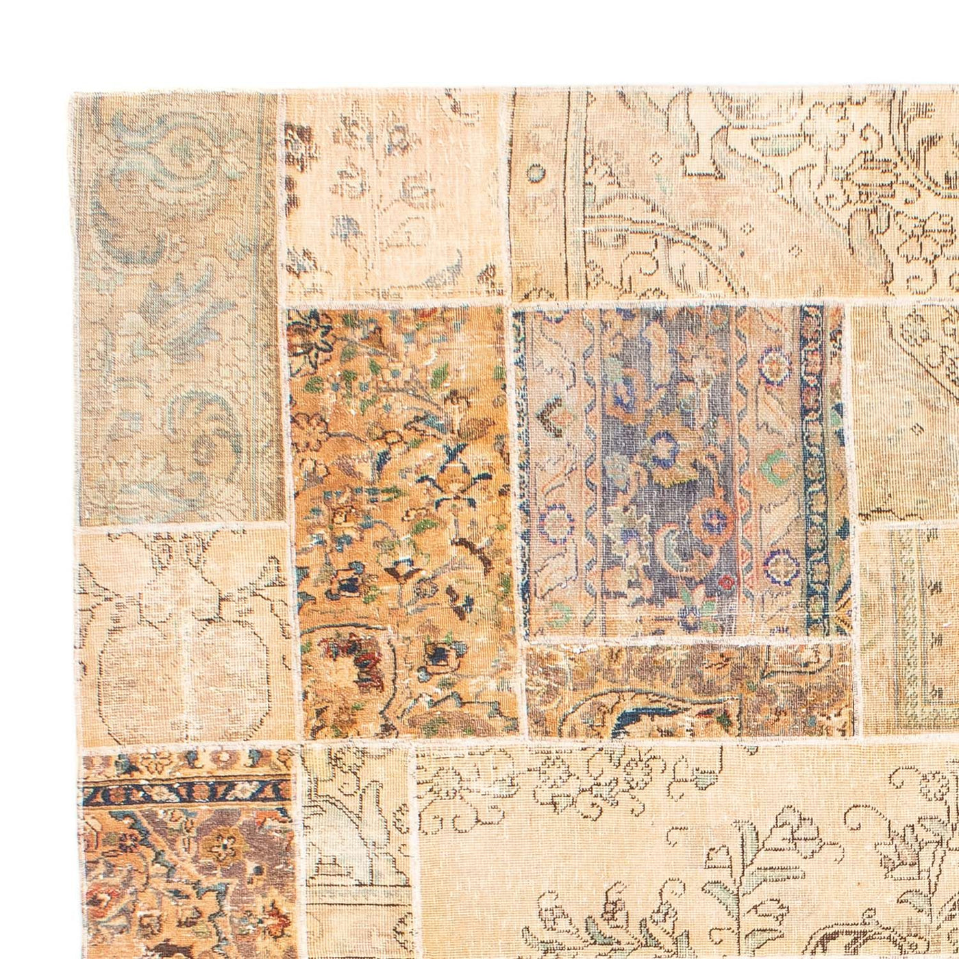 Patchwork-matta 305x241cm - Perserteppich Wollteppich