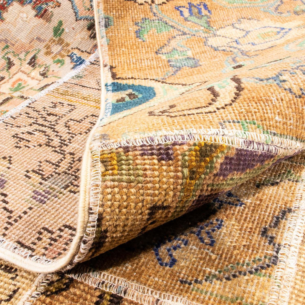 Patchwork-matta - 305 x 241 cm - flerfärgad