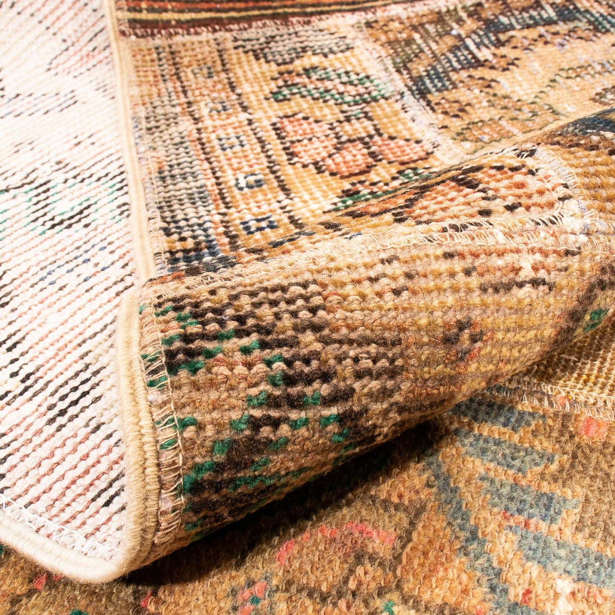 Patchwork-matta - 304 x 235 cm - flerfärgad